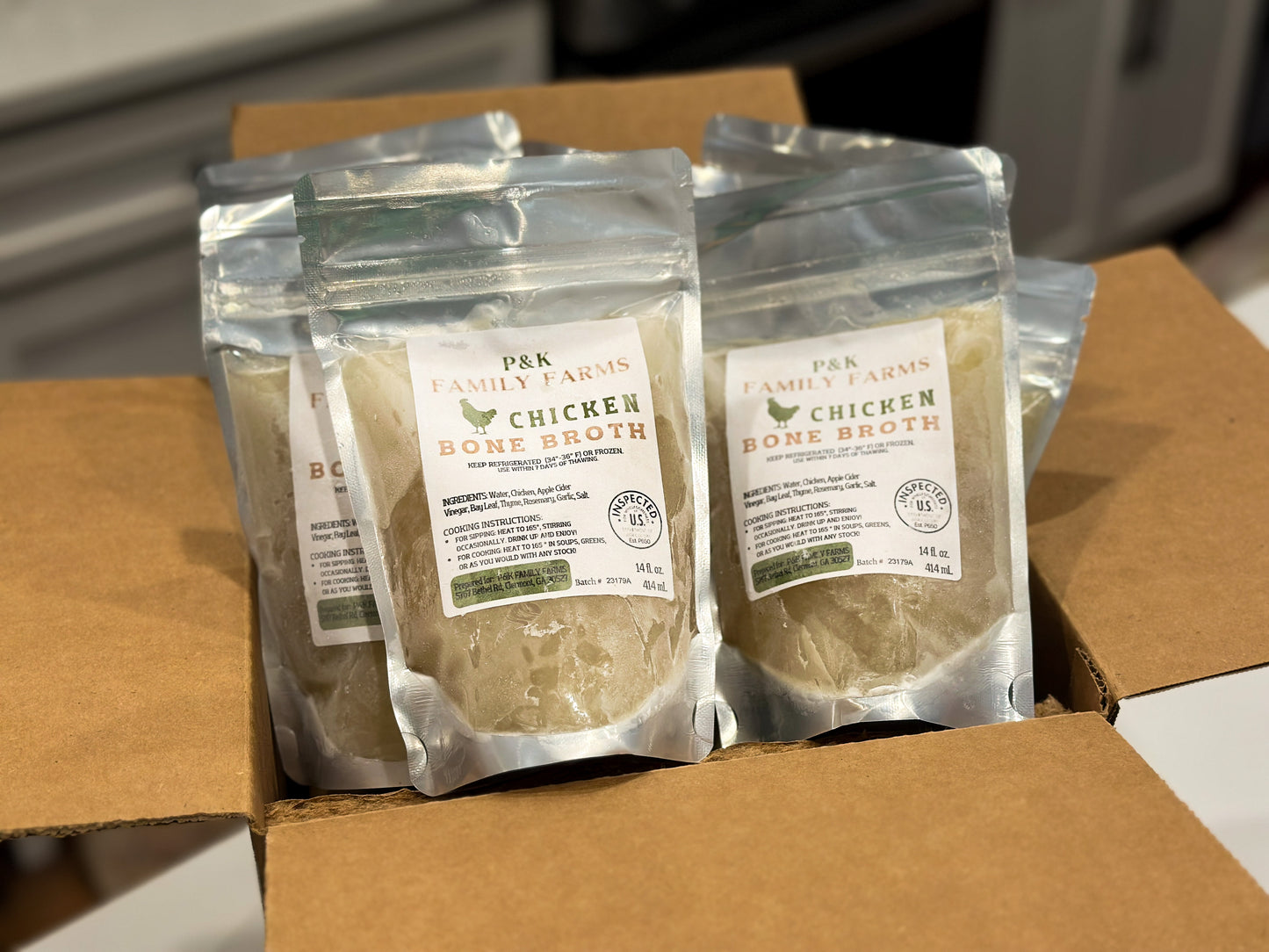 Bulk Chicken Bone Broth (30 Pack)