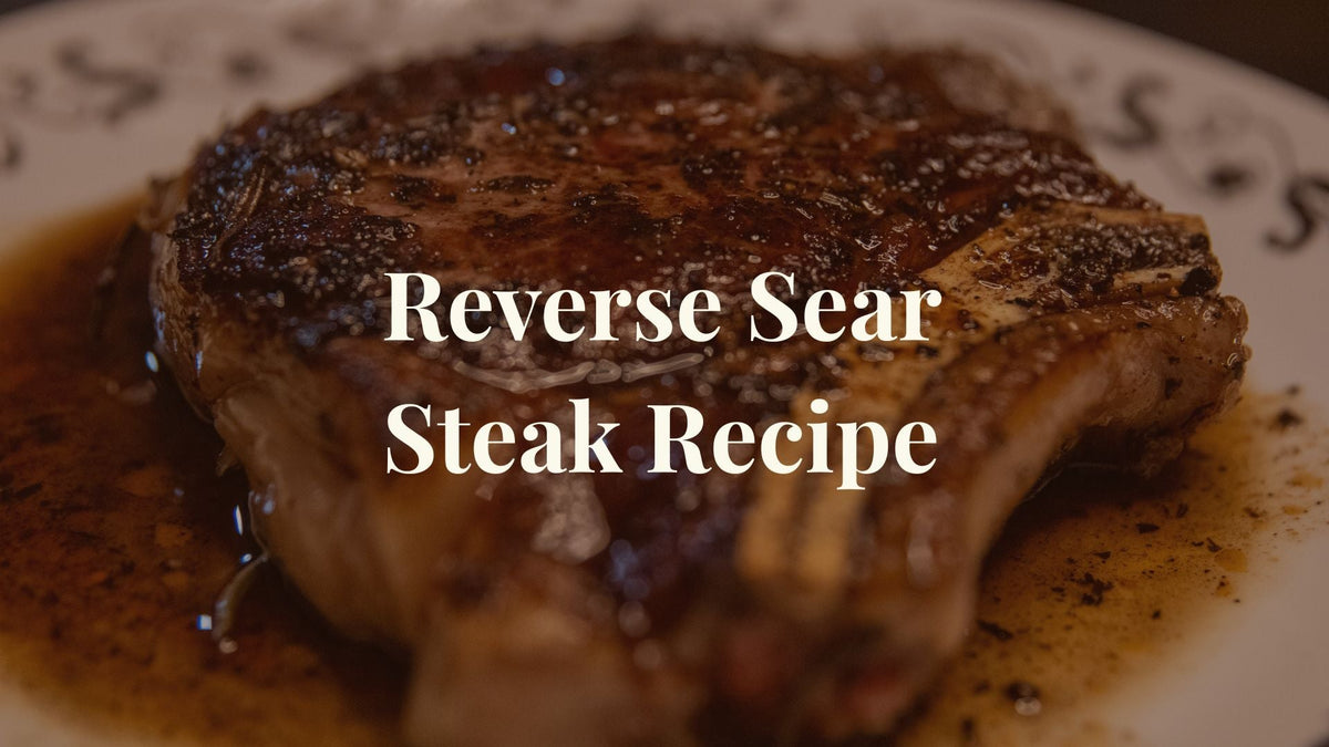 Seared Steak on a plate 