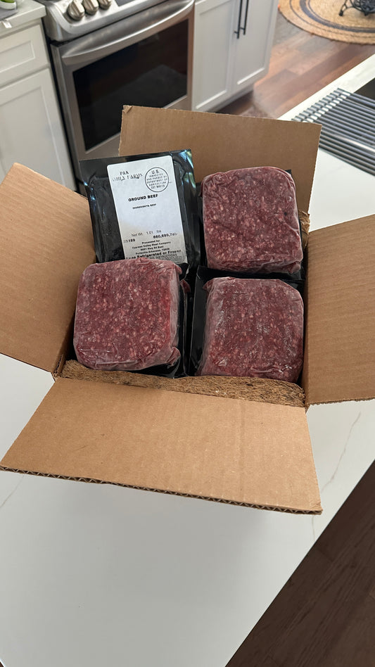Premium Ground Beef Box (20lbs)